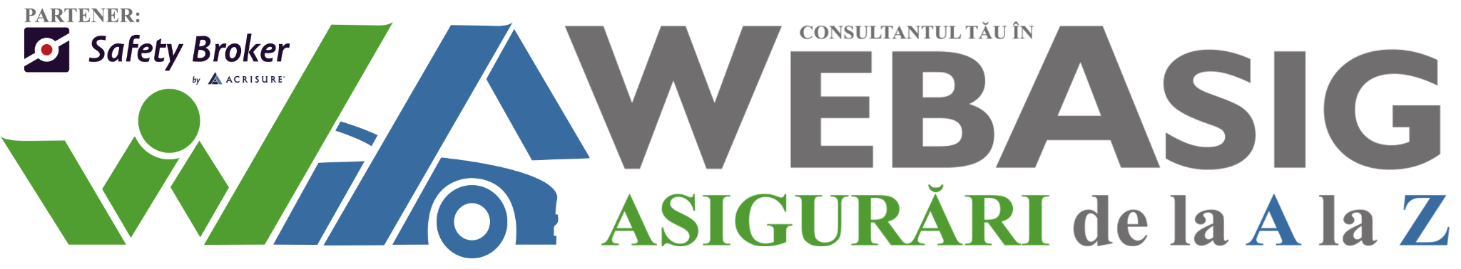 Web ASIG – Consultantul tău în Asigurări de la A la Z, partener Safety Broker